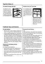 Предварительный просмотр 5 страницы Zanussi ZBA3230A User Manual