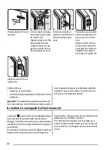 Предварительный просмотр 22 страницы Zanussi ZBA3230A User Manual