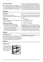 Предварительный просмотр 35 страницы Zanussi ZBA3230A User Manual