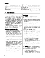 Preview for 2 page of Zanussi ZBA7190A User Manual