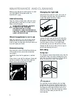 Preview for 8 page of Zanussi ZBB 6244 Instruction Booklet