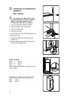 Preview for 16 page of Zanussi ZBB 6244 Instruction Booklet