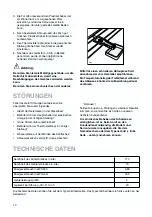 Предварительный просмотр 10 страницы Zanussi ZBB 6254 Instruction Booklet