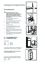 Предварительный просмотр 12 страницы Zanussi ZBB 6254 Instruction Booklet