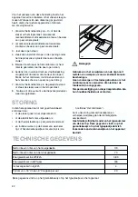 Предварительный просмотр 42 страницы Zanussi ZBB 6254 Instruction Booklet