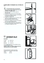 Предварительный просмотр 44 страницы Zanussi ZBB 6254 Instruction Booklet