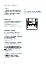 Предварительный просмотр 60 страницы Zanussi ZBB 6254 Instruction Booklet