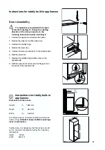 Предварительный просмотр 61 страницы Zanussi ZBB 6254 Instruction Booklet