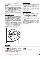 Предварительный просмотр 7 страницы Zanussi ZBB 6286 User Manual