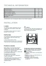 Preview for 62 page of Zanussi ZBB 6297 Instruction Booklet