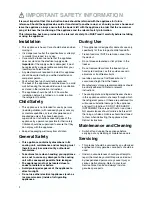 Предварительный просмотр 2 страницы Zanussi ZBB 7294 Instruction Booklet