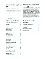 Предварительный просмотр 3 страницы Zanussi ZBB 7294 Instruction Booklet