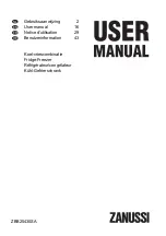 Предварительный просмотр 1 страницы Zanussi ZBB25430SA User Manual