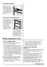 Предварительный просмотр 6 страницы Zanussi ZBB25430SA User Manual