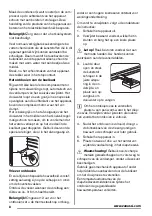 Предварительный просмотр 8 страницы Zanussi ZBB25430SA User Manual