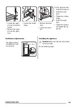 Предварительный просмотр 25 страницы Zanussi ZBB25430SA User Manual