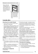 Предварительный просмотр 33 страницы Zanussi ZBB25430SA User Manual