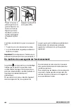 Предварительный просмотр 42 страницы Zanussi ZBB25430SA User Manual