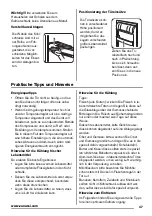 Предварительный просмотр 47 страницы Zanussi ZBB25430SA User Manual