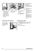 Предварительный просмотр 54 страницы Zanussi ZBB25430SA User Manual