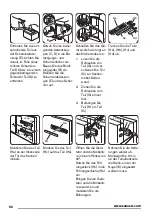 Предварительный просмотр 56 страницы Zanussi ZBB25430SA User Manual