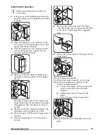 Preview for 13 page of Zanussi ZBB27450SA User Manual