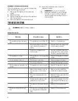 Preview for 8 page of Zanussi ZBB27453SK User Manual