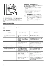 Preview for 10 page of Zanussi ZBB27650SV User Manual