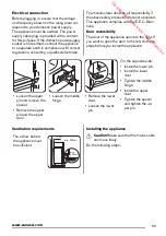 Preview for 11 page of Zanussi ZBB28460SA User Manual