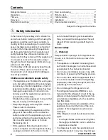 Preview for 2 page of Zanussi ZBB29445SA User Manual