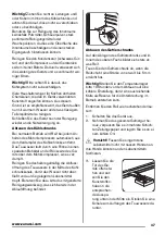 Предварительный просмотр 47 страницы Zanussi ZBB29450SA User Manual