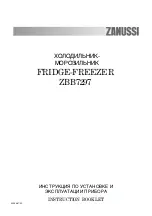 Zanussi ZBB7297 Instruction Booklet preview