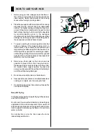 Preview for 8 page of Zanussi ZBC 402 B/W Operating And Assembly Instructions Manual