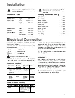 Предварительный просмотр 21 страницы Zanussi ZBC 848 Instruction Booklet