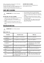 Preview for 29 page of Zanussi ZBC34350X User Manual