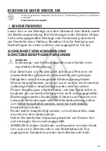 Preview for 49 page of Zanussi ZBC34350X User Manual