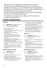 Preview for 52 page of Zanussi ZBC34350X User Manual