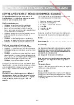 Preview for 103 page of Zanussi ZBC40440 User Manual