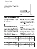 Предварительный просмотр 7 страницы Zanussi ZBD 902 Operating And Installation Manual