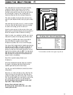 Предварительный просмотр 18 страницы Zanussi ZBD 902 Operating And Installation Manual