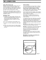 Предварительный просмотр 20 страницы Zanussi ZBD 902 Operating And Installation Manual