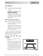 Preview for 18 page of Zanussi ZBE 603 Instruction Booklet