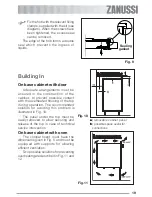 Preview for 19 page of Zanussi ZBE 603 Instruction Booklet