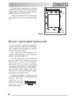 Preview for 20 page of Zanussi ZBE 603 Instruction Booklet