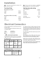 Предварительный просмотр 17 страницы Zanussi ZBF 260 Instruction Booklet