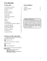 Предварительный просмотр 3 страницы Zanussi ZBF 660 Instruction Booklet