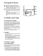 Предварительный просмотр 9 страницы Zanussi ZBF 660 Instruction Booklet