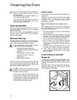 Предварительный просмотр 16 страницы Zanussi ZBF 660 Instruction Booklet