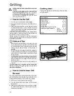 Предварительный просмотр 14 страницы Zanussi ZBF 669 Instruction Booklet