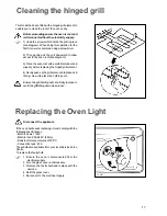 Предварительный просмотр 17 страницы Zanussi ZBF 669 Instruction Booklet